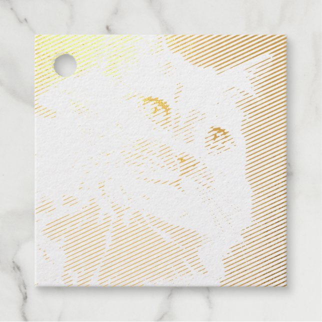 Mr.. Handsome Favour Tags (Front)