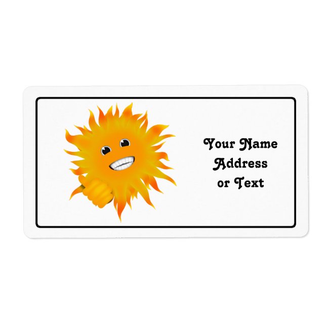 Mr Happy Sunshine - Thumbs Up (Front)