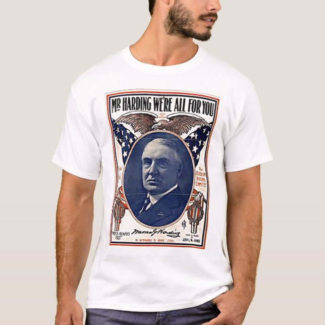 Mr Harding Poster T-Shirt (Front)