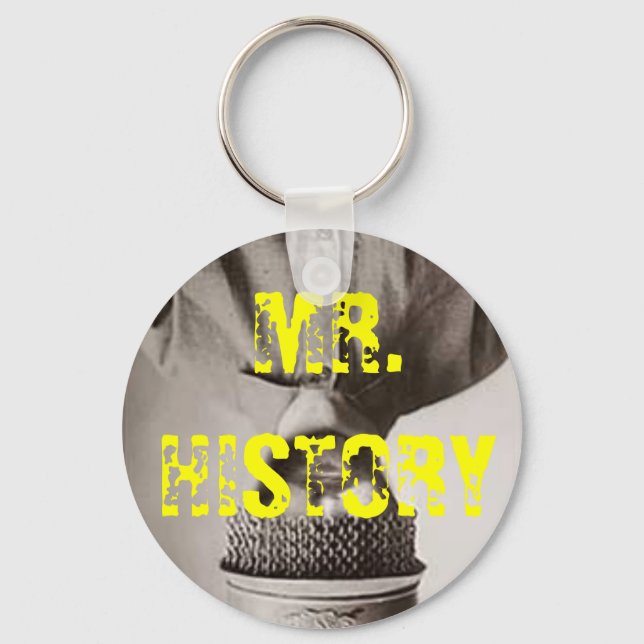 MR. HISTORY Keychain (Front)