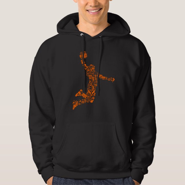 Mr. Hoddie with basketball player Hoodie (Front)