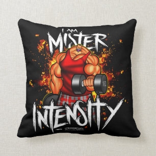 MR. INTENSITY THROW PILLOW