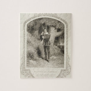 Mr J.P. Harley as Touchstone, Act V Scene 1, in As Jigsaw Puzzle