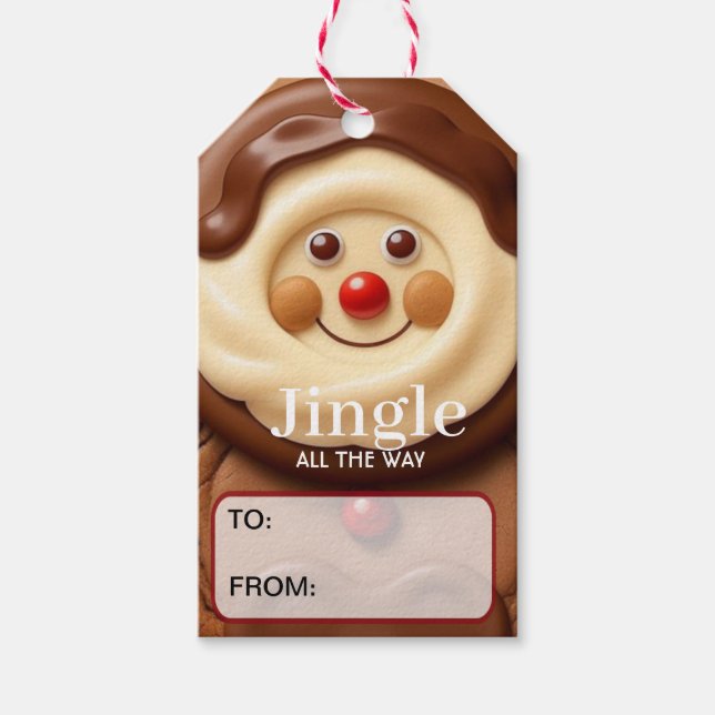 Mr Jingle All The Way d/Gift Tag (Front)