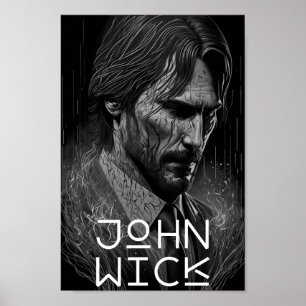 mr. John Wick - Dark Style Poster