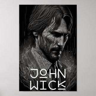 mr. John Wick - Dark Style Poster