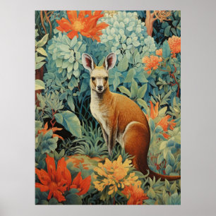 Mr. Kangaroo Looking At You Poster