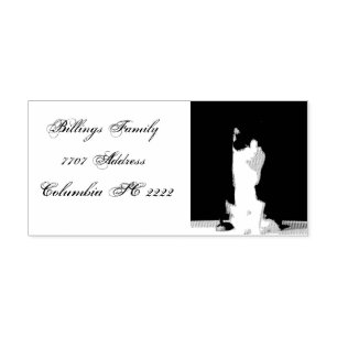 Mr. Kitty on Car Design Self-inking Stamp