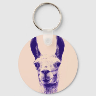 Mr Llama Key Ring