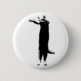 Mr Long Cat Badge