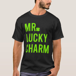 Mr Lucky Charm Suspenders St Patricks Day Boys Kid T-Shirt