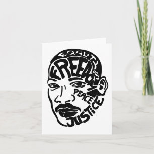 Mr. Luther King Sticker  Card