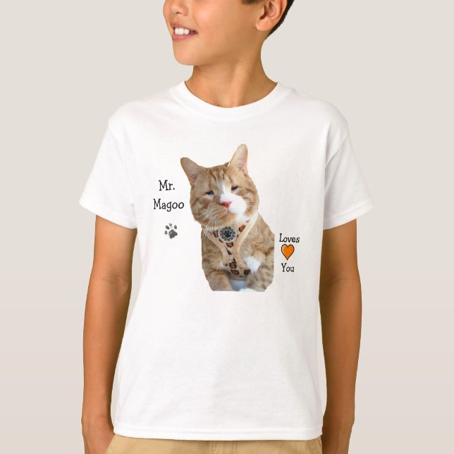 Mr. Magoo Loves You T-Shirt (Front)