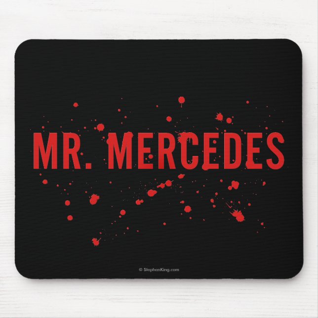 Mr. Mercedes Logo Mouse Mat (Front)