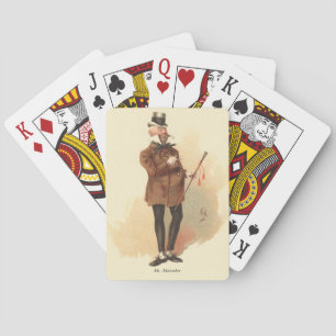 Mr. Micawber by Kyd - Dickens' David Copperfield Playing Cards