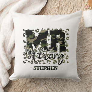 Mr. Military Camouflage Cushion
