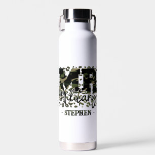 Mr. Military Camouflage Water Bottle