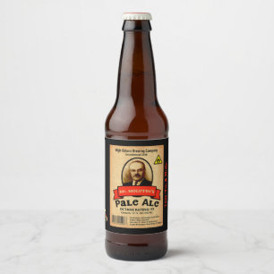 Mr. Molotov's Pale Ale Beer Bottle Label