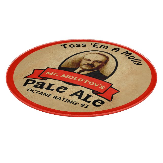 Mr. Molotov's Pale Ale Cutting Board (Corner)