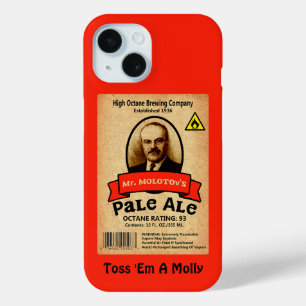 Mr. Molotov's Pale Ale Label iPhone 15 Case