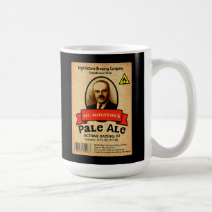 Mr. Molotov's Pale Ale Label Coffee Mug