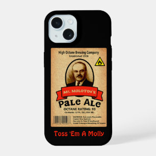 Mr. Molotov's Pale Ale Label iPhone 15 Case