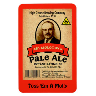 Mr. Molotov's Pale Ale Label Magnet