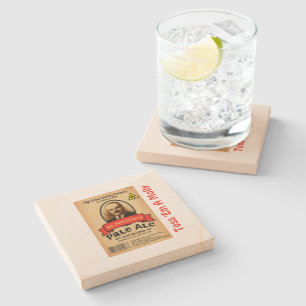 Mr. Molotov's Pale Ale Label Stone Coaster