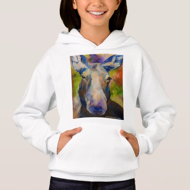 Mr. Moosey Moose Hoodie (Front)