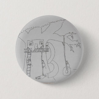 Mr. Mouse Treehouse 6 Cm Round Badge