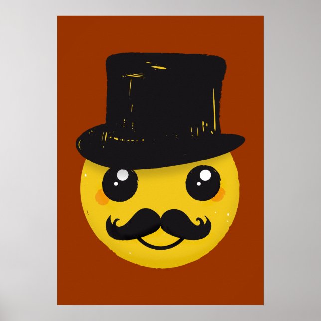 Mr Moustache poster (Front)