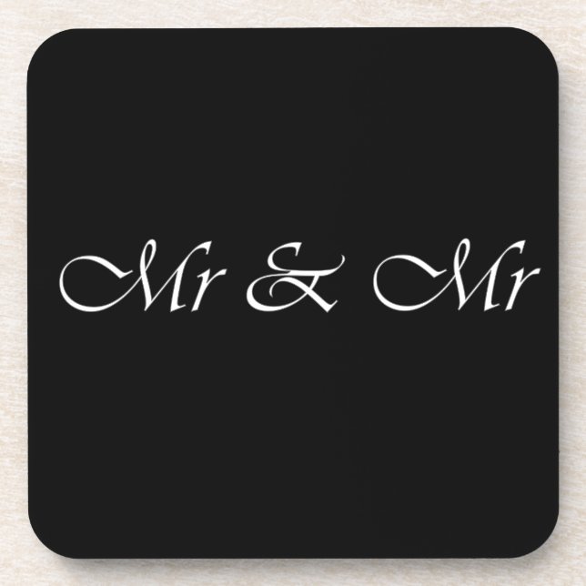 Mr & Mr Coaster (Front)