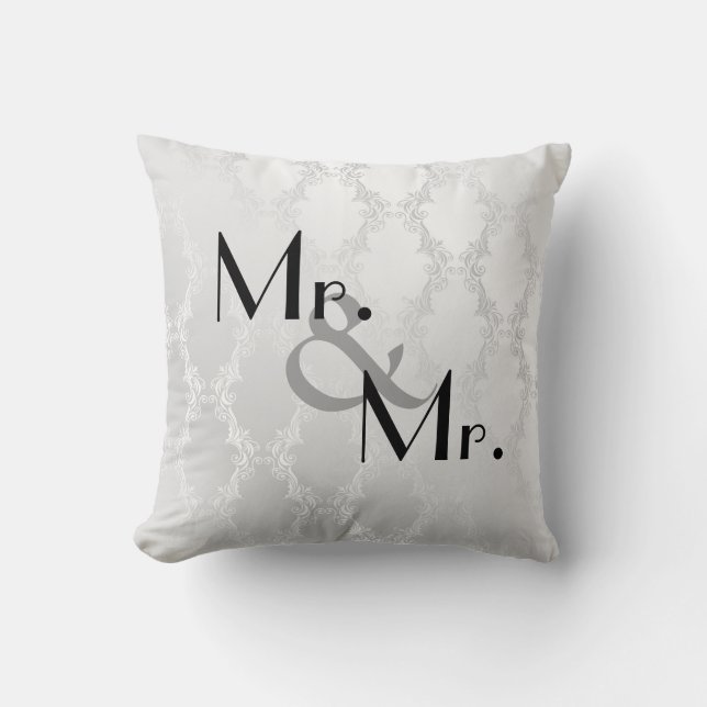 MR & MR. GAY  PILLOW GREAT GIFT (Front)
