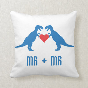 Mr+Mr - Love is Love Dinosaurs Cushion