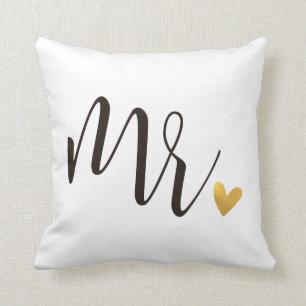 Mr. Mr.& Mrs.Wedding Gift Cushion