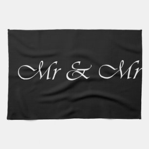Mr & Mr Tea Towel