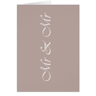 Mr & Mr Typography Beige