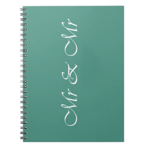 Mr & Mr Typography Notebook