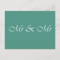 Mr & Mr Typography
