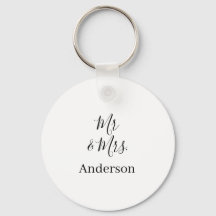 Mr & Mrs add family name date year wedding favour 