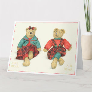 MR. & MRS. BEAR Big Birthday Card