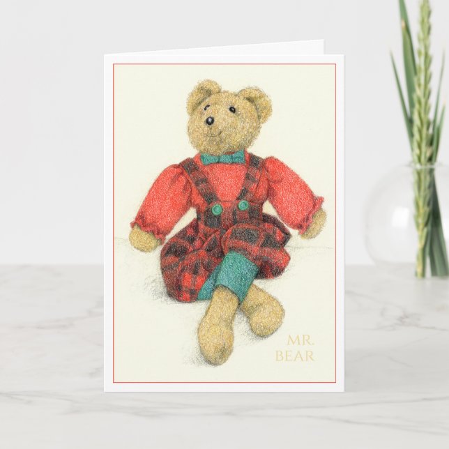 MR. & MRS. BEAR Greeting Card II (Front)