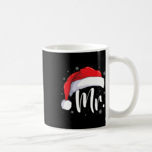 Mr Mrs Claus Christmas Couples Matching His And He Coffee Mug