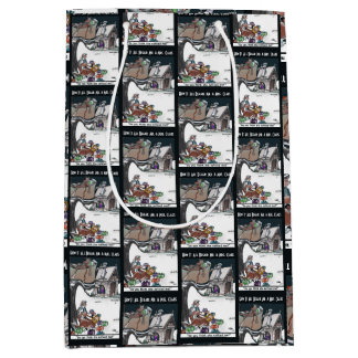 Mr. & Mrs. Claus How it All Began Medium Gift Bag