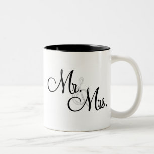 Mr. & Mrs. Coffee Mug gift