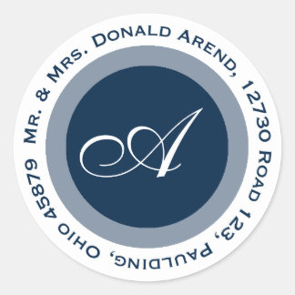 Mr. & Mrs. Donald Arend Return Address Labels