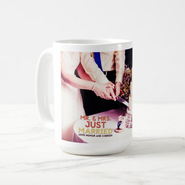 Mr. & Mrs.-  Gift Mug (Front Left)