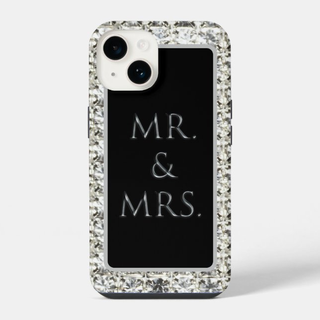 Mr. & Mrs. iPhone Case (Back)