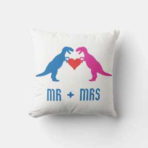 Mr+Mrs - Love Dinosaurs Cushion