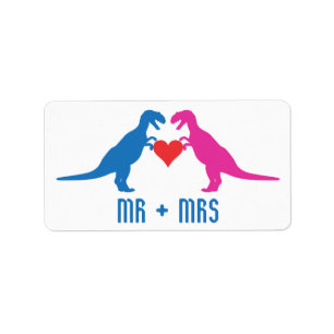 Mr+Mrs - Love Dinosaurs Label